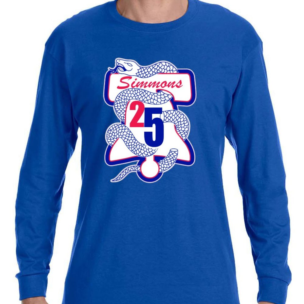 Philadelphia 76ers Ben Simmons Long Sleeve Shirt